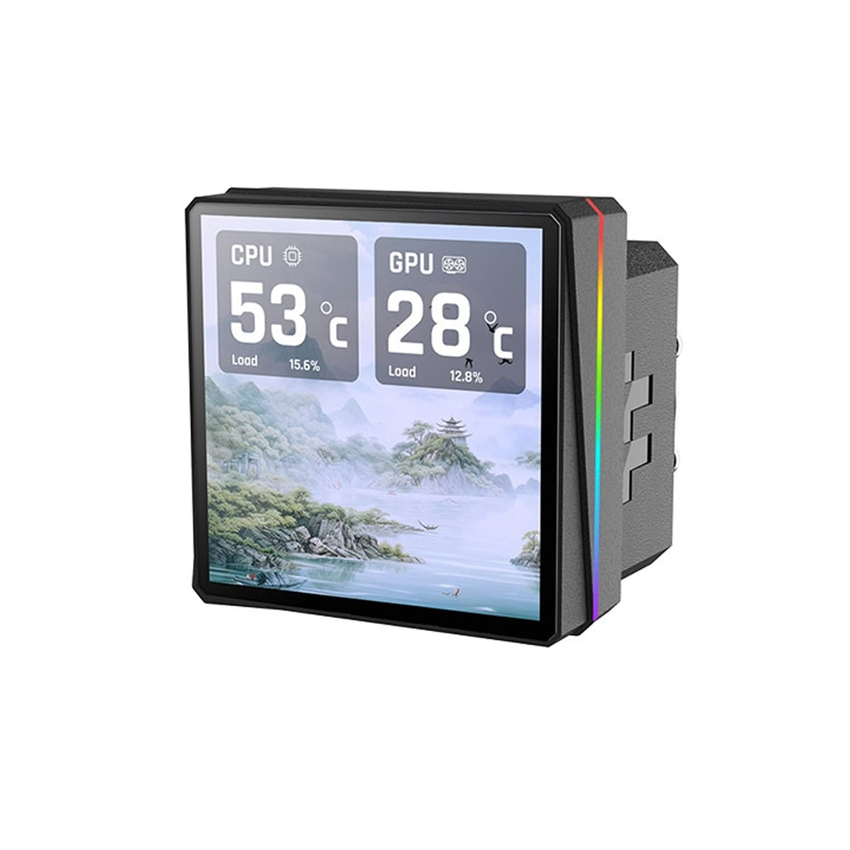 Thermaltake TH360 V3 Ultra ARGB Sync AIO Liquid Cooler with 3.95" LCD Display