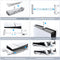 OIVO Horizontal Cooling Stand with Controller Charger for PS5 Slim / PS5 Pro (White)