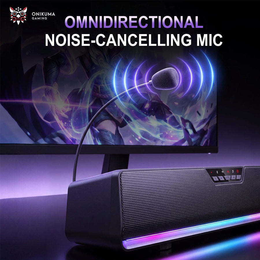 Onikuma L13 RGB Multimedia Speaker (Black)