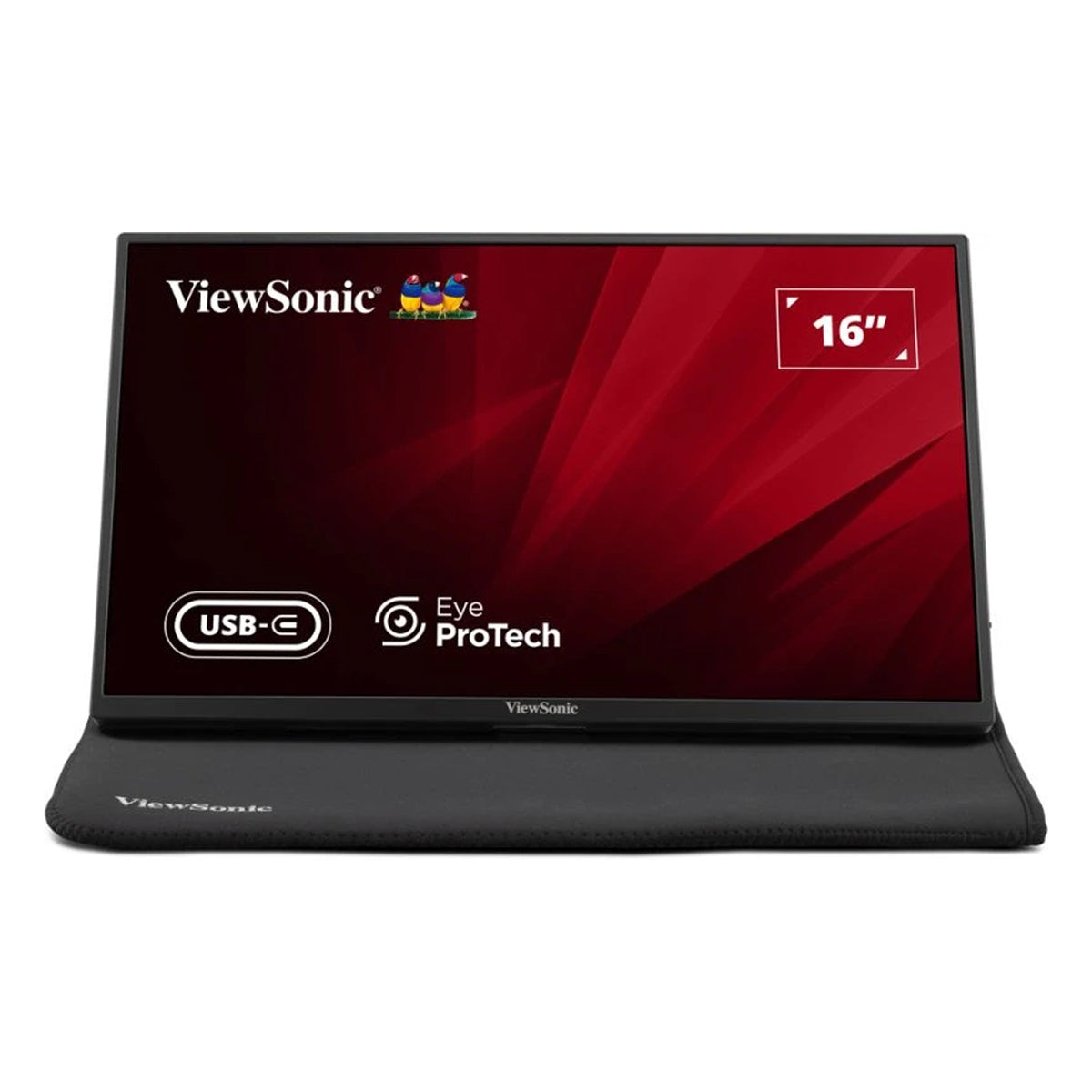 ViewSonic VA1650 16" FHD (1920X1080) 60Hz 7ms IPS USB-C Lightweight Portable Monitor