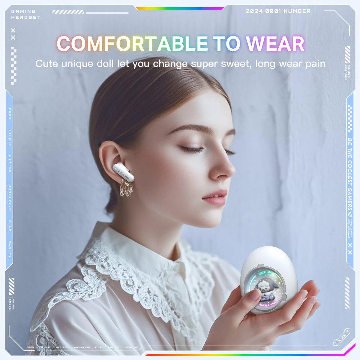 Onikuma T302 Wireless Earphones