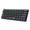 Redragon K615P-KBS Elise Pro Tri-Mode RGB 60% Mechanical Gaming Keyboard