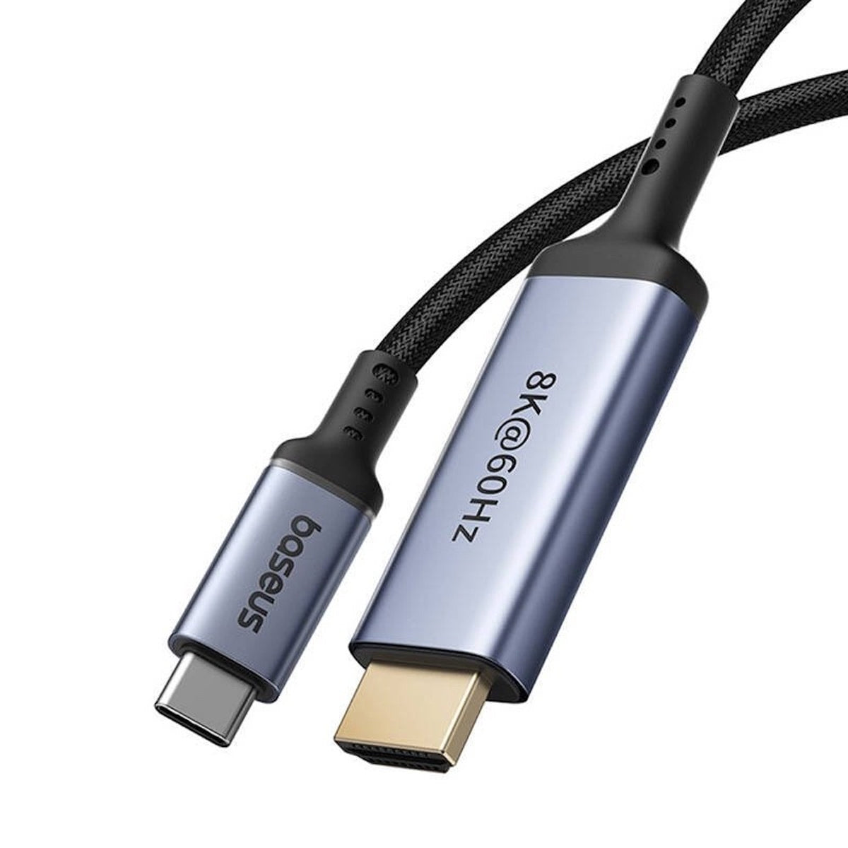 Baseus High Definition Series Type-C to HDMI 8K Adapter 1.5m (Cluster Black) (B0063370G111-00)