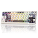 Royal Kludge RK-L98 Tri-Mode RGB 101 Keys Hot Swappable Mechanical Keyboard Sandalwood Brown