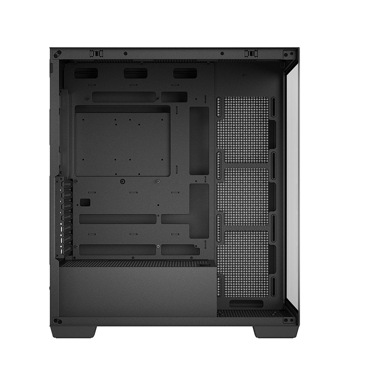Deepcool CG580 Panoramic Single Chamber ATX PC Case (Black, White)