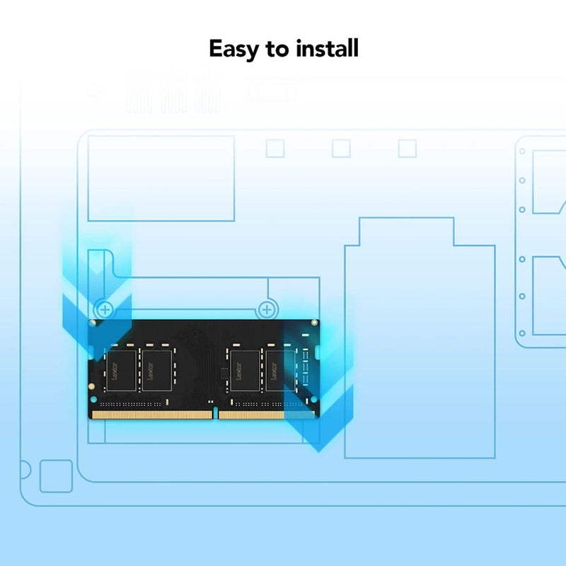 Lexar 16GB DDR4 3200MT/s CL22 SO-DIMM Laptop Memory