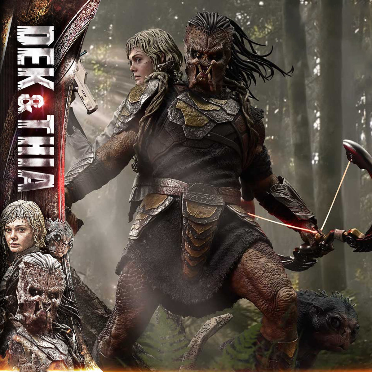 Real Elite Masterline Predator: Badlands Dek & Thia (DX Bonus version)