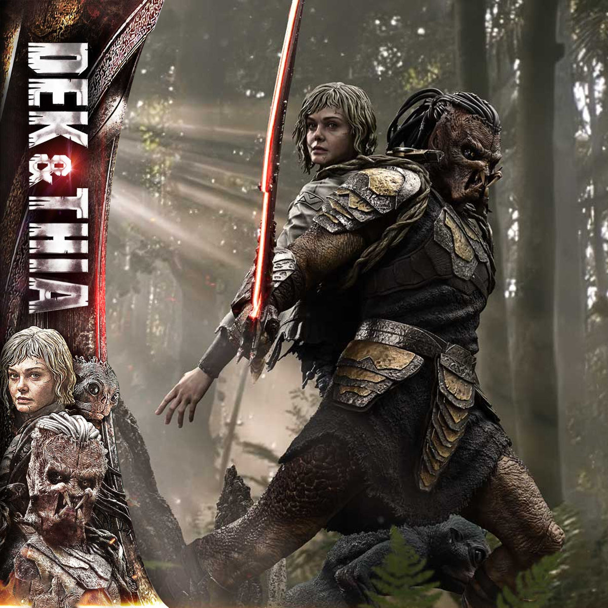 Real Elite Masterline Predator: Badlands Dek & Thia (REMPR-01)