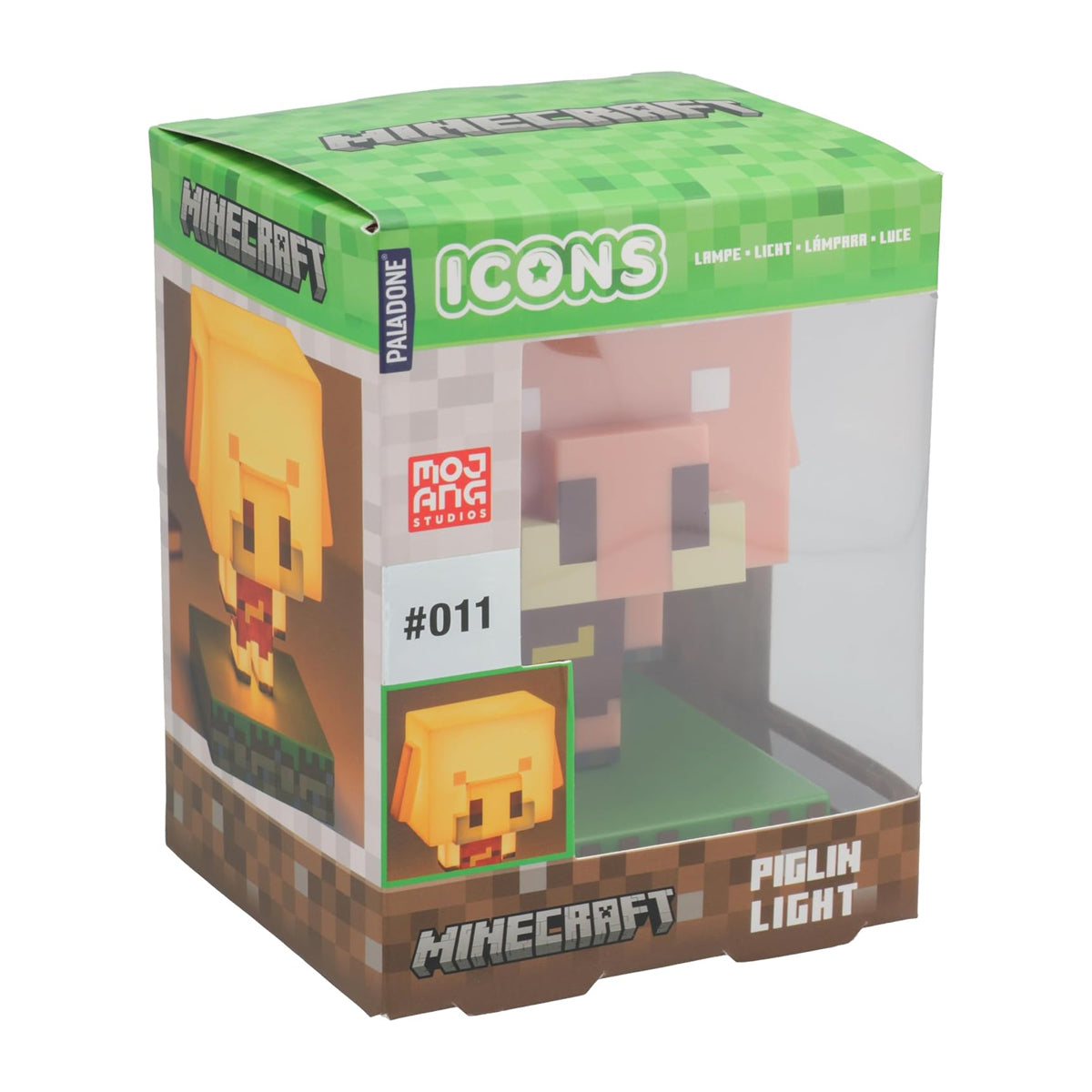 Paladone Minecraft Piglin Icon Light (PP14431MCF)