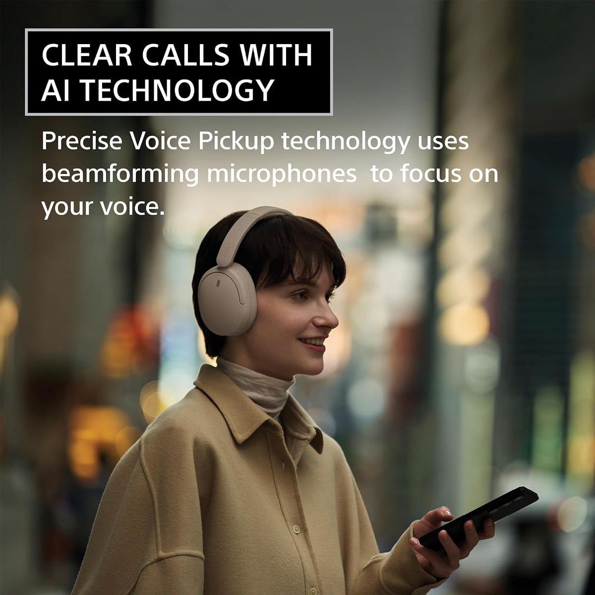 Sony WH-CH730N Wireless Noise Canceling Over-Ear Headphones