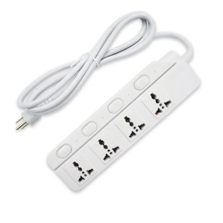 OMNI Extension Cord Set with Individual Switch 4-Gang (WED-340-PK)