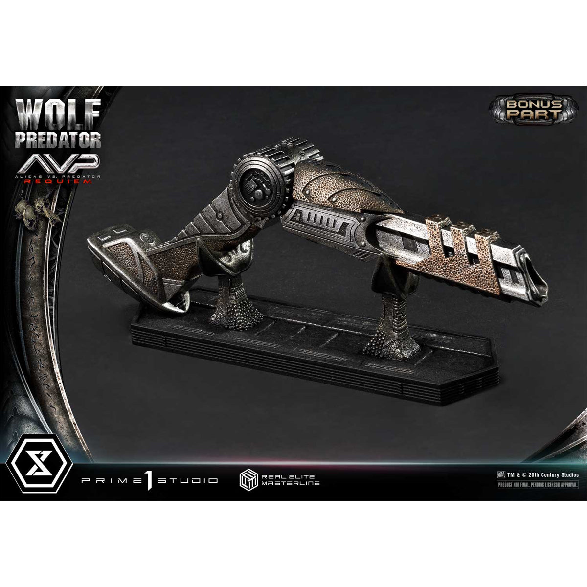 Real Elite Masterline Aliens vs. Predator: Requiem Wolf Predator 