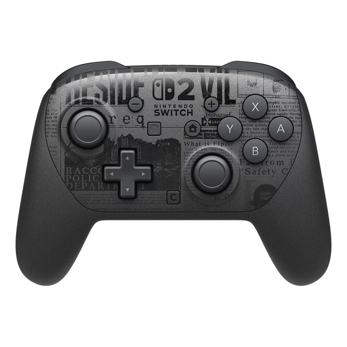 Nintendo Switch 2 Pro Controller Resident Evil Requiem Edition