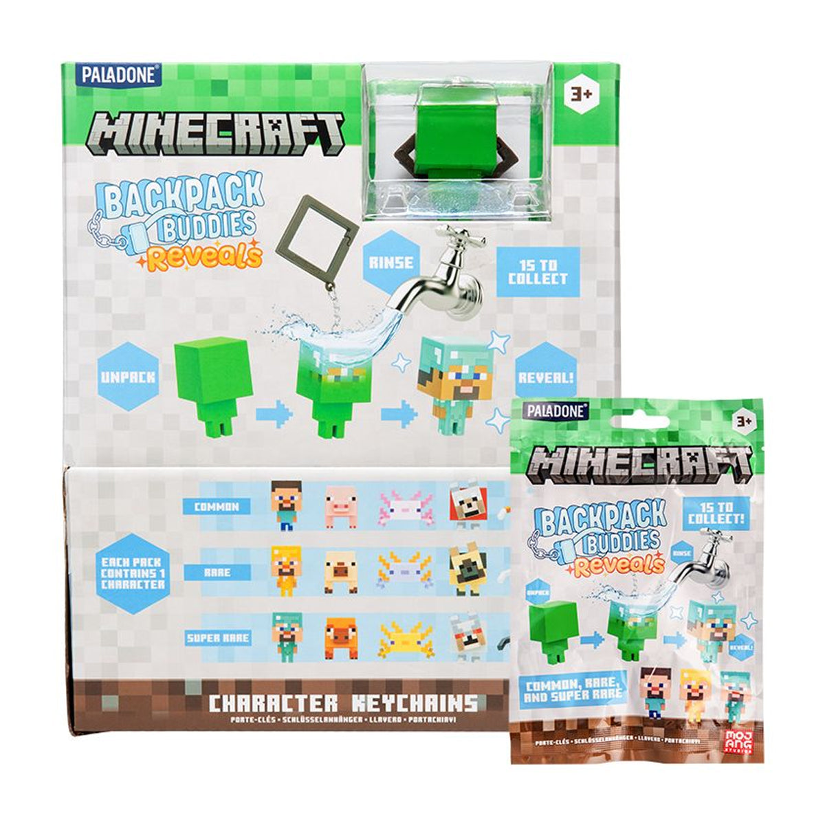 Paladone Minecraft Reveals Backpack Buddies (Blind Bag) (PP16026MCF)