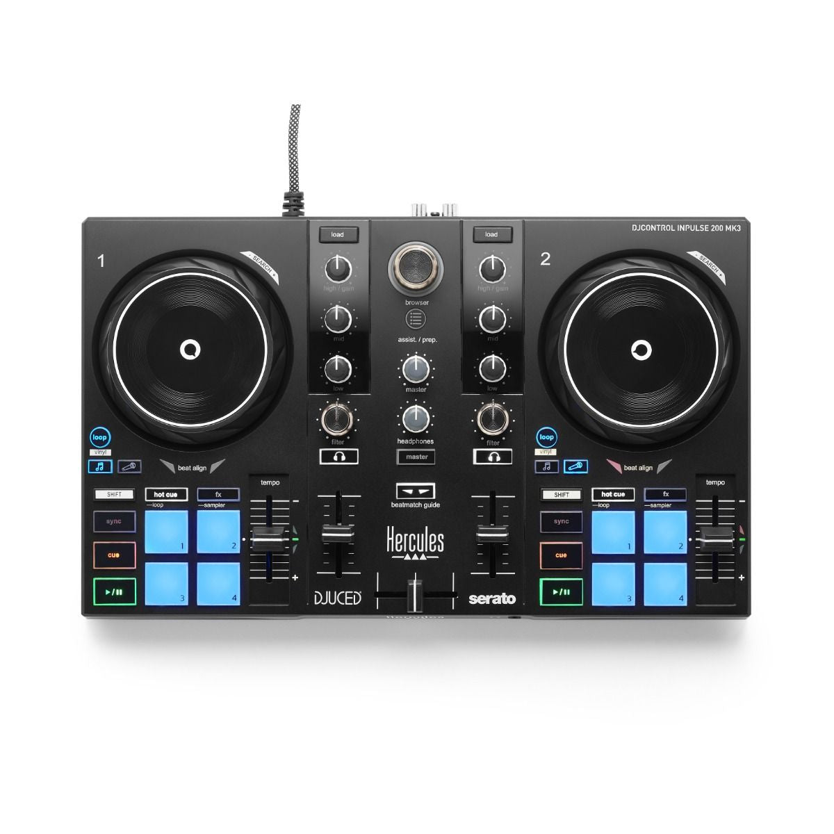Hercules DJControl Inpulse 200 MK3 Controller (4781119)
