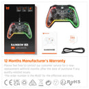 Bigbig Won Rainbow Lite Wired Gaming Controller for Win 10&11 / Switch