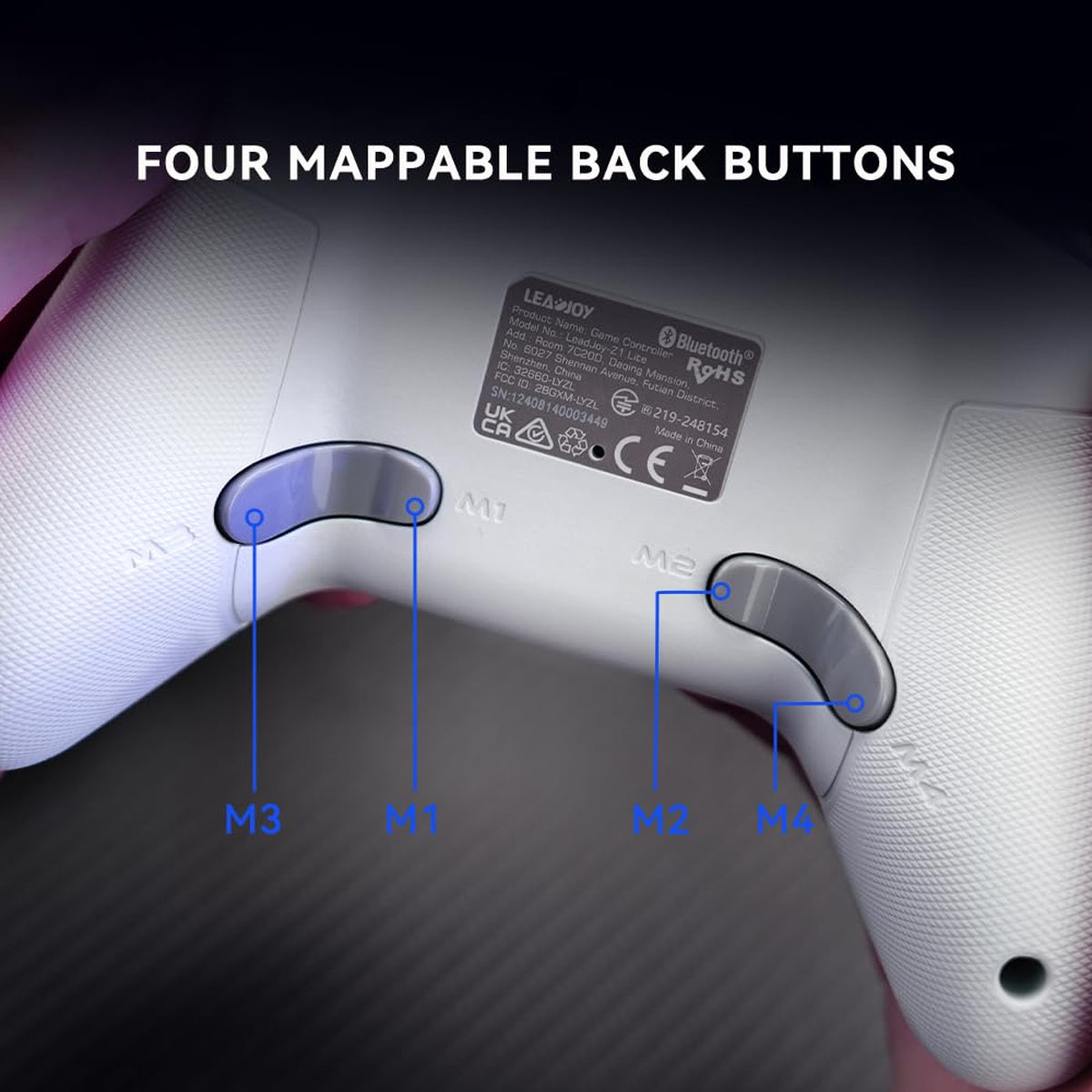 LeadJoy Z1 Lite Multi-Platform Wireless Game Controller for Switch/PC/Steam/iOS/Android