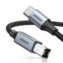 Ugreen USB-C to USB-B 2.0 Printer Cable 