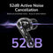 Ugreen EchoBuds Magic Hybrid Active Noise-Cancelling Earbuds