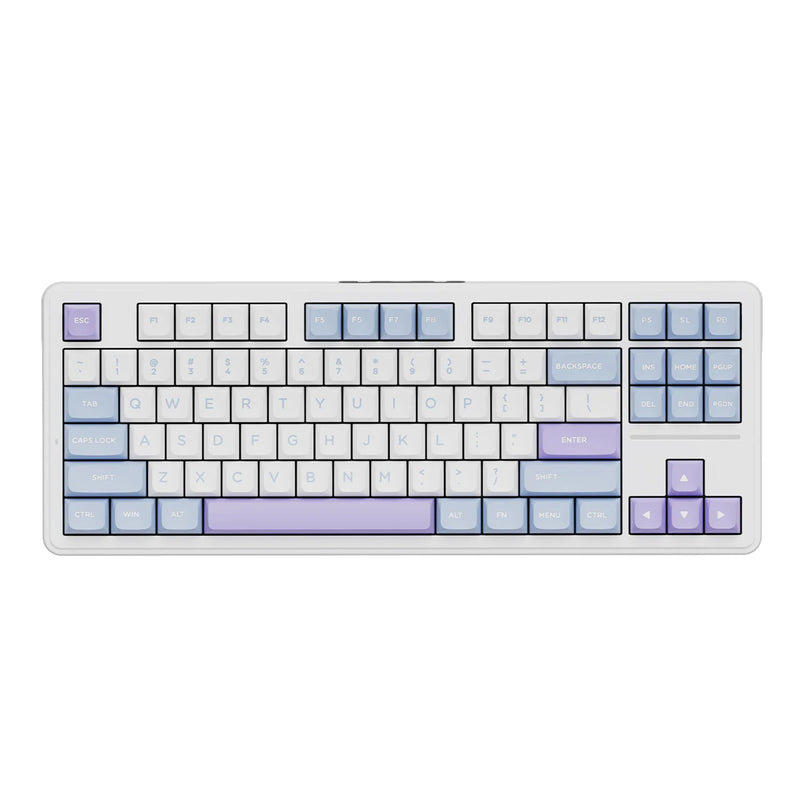 ATK A87 RGB Tri-Mode 87-Keys Gasket-Mounted Hot-Swappable Mechanical Keyboard (Sea Salt)