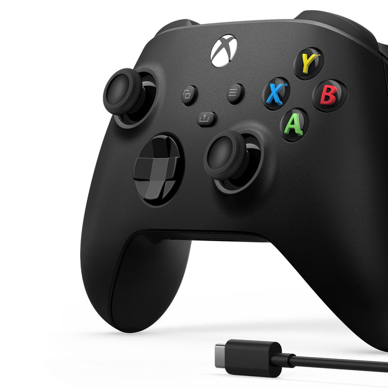 Xbox Wireless Controller + USB-C Cable For Windows (Carbon Black)