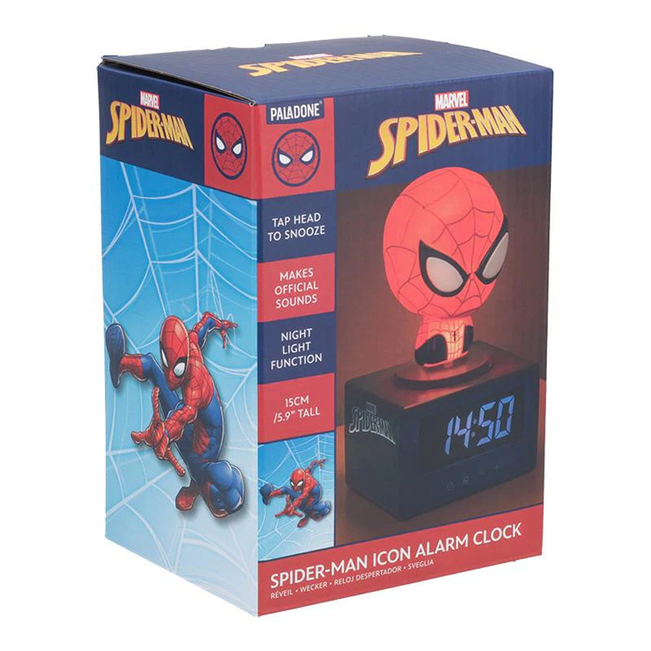 Paladone Spiderman Icon Alarm Clock (PP14229SPM)