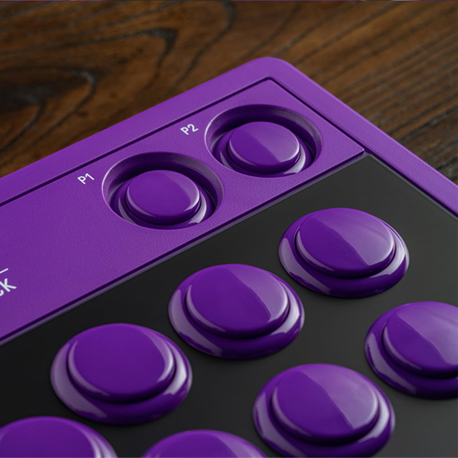 8Bitdo Arcade Stick for Nintendo Switch / Windows (Purple) (80FE)