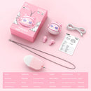Onikuma TX603 ENC Dual Microphone Noise Reduction Wireless Earphones (Pink)