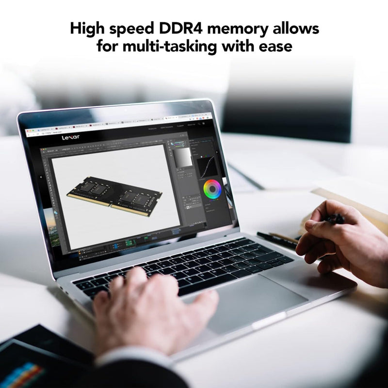 Lexar 32GB DDR4 3200MHz CL22-22-22-52 SODIMM Laptop Memory