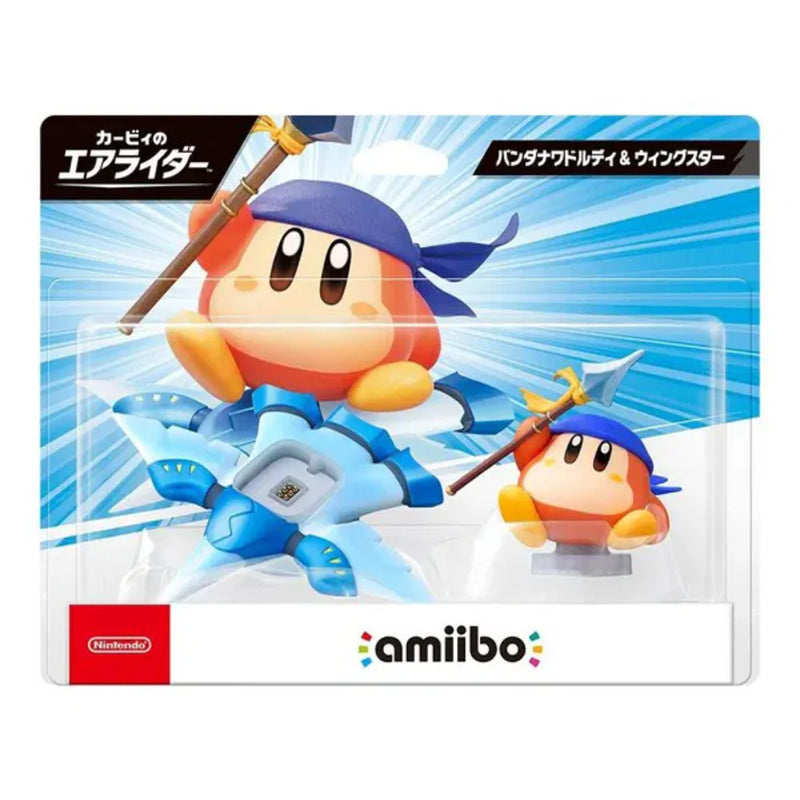 Amiibo - Bandana Waddle Dee & Wing Star (Kirby Air Rider Series)