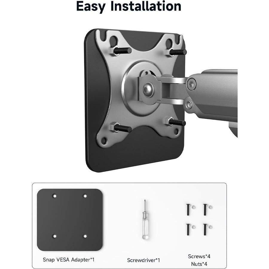 JSAUX Snap VESA Adapter for FlipGo (Black) (SD0203A)
