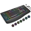 E-Yooso K-787 Tri-Mode RGB 104 Keys Keyboard (Black)