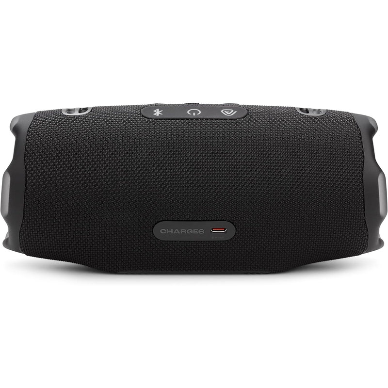 JBL Charge 6 Portable Waterproof & Drop-Proof Bluetooth Speaker (Black, Blue, Funky Black, Pink)