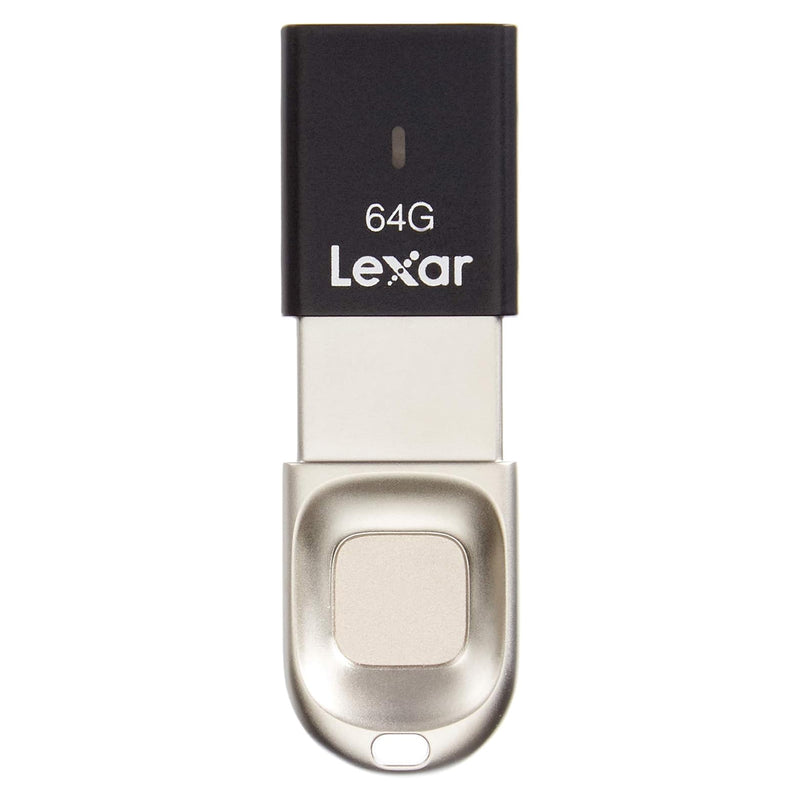 Lexar JumpDrive Fingerprint F35 USB 3.0 Type-A 150MB/s Read Flash Drive