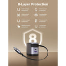 Ugreen Nexode Pro 45W 1xUSB-C + 1xUSB-A GaN Fast Charger with Type-C Retractable Cable (X614/65821)