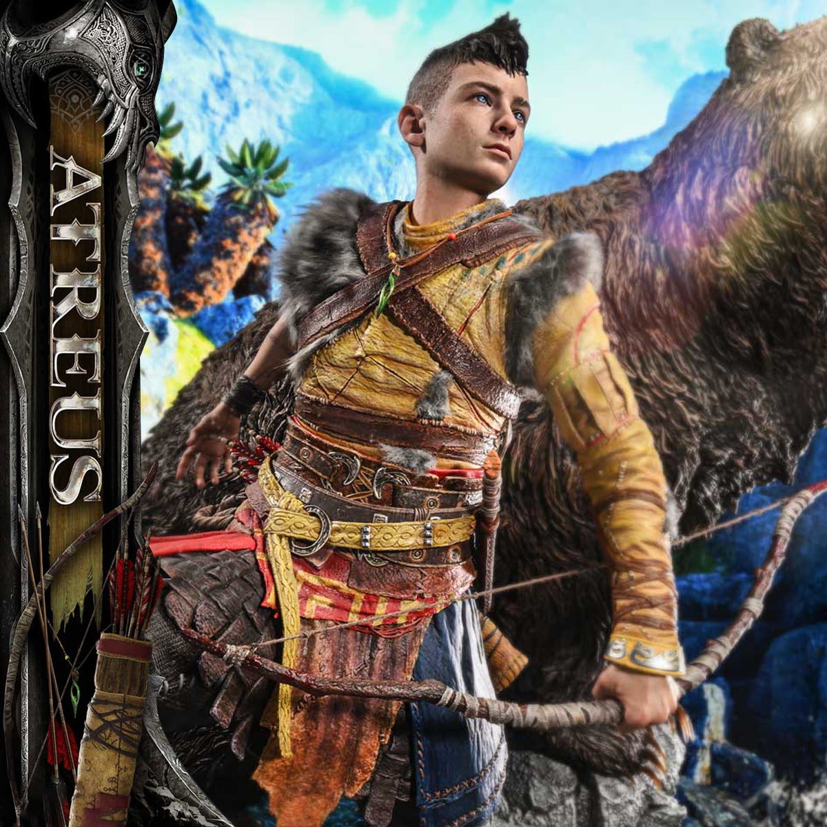 Real Elite Masterline God of War: Ragnarok Atreus (REMGOW-03)