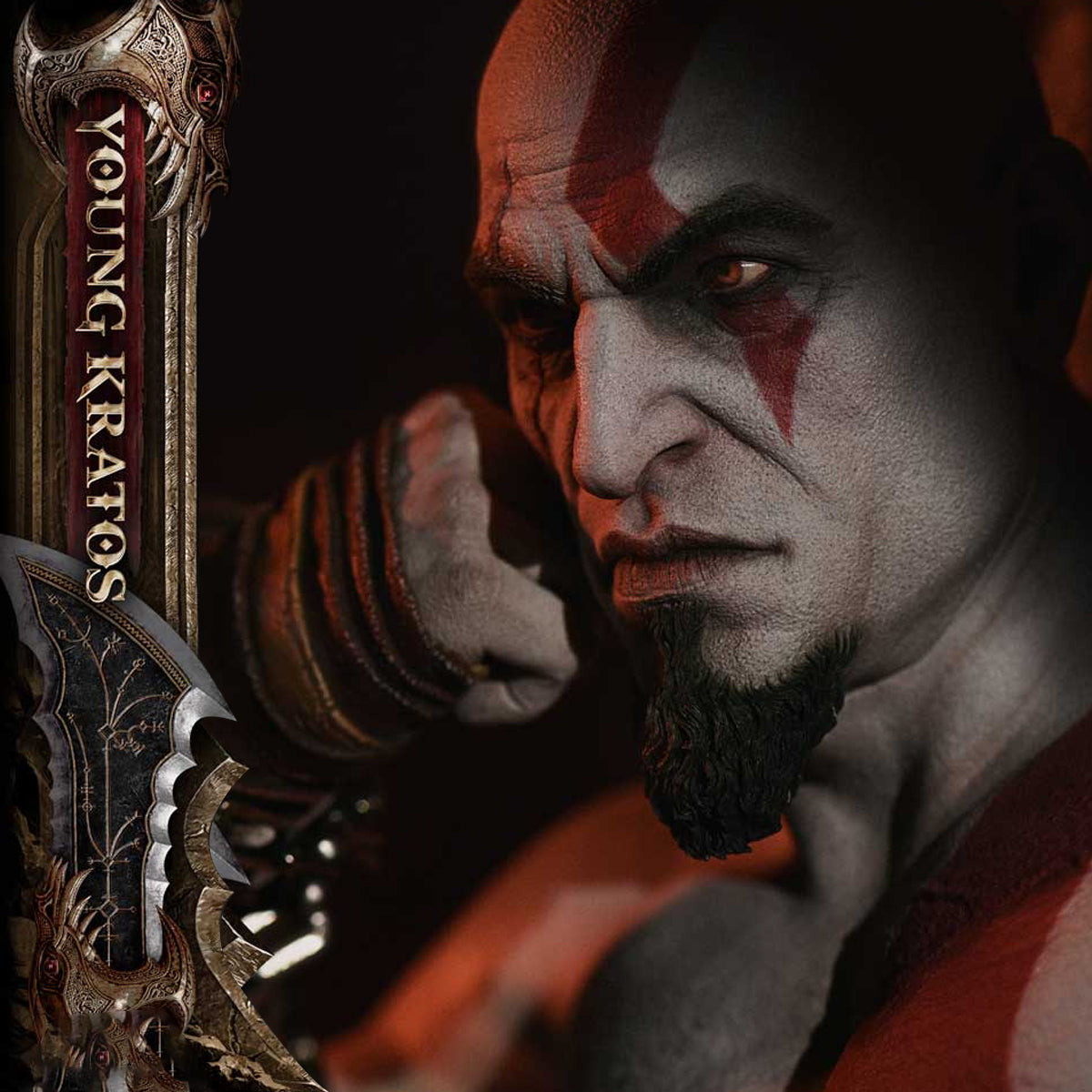 Throne Legacy God of War: Ragnarok Young Kratos