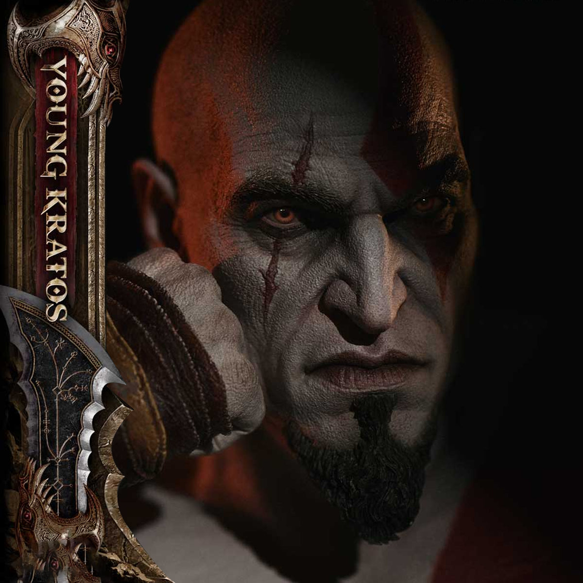 Throne Legacy God of War: Ragnarok Young Kratos
