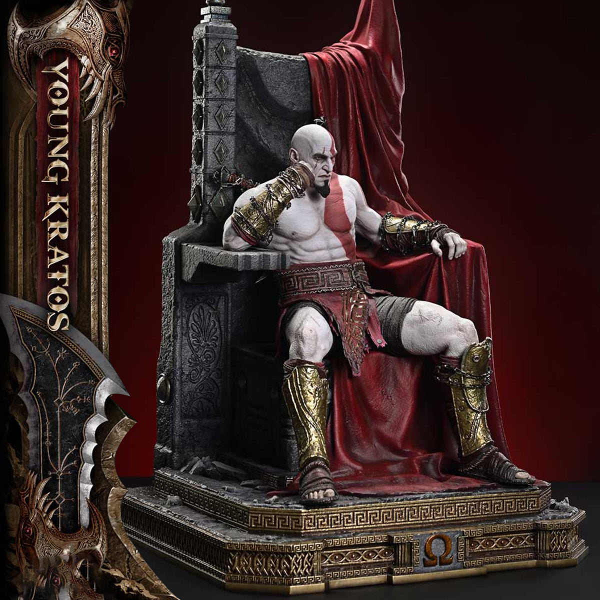 Throne Legacy God of War: Ragnarok Young Kratos
