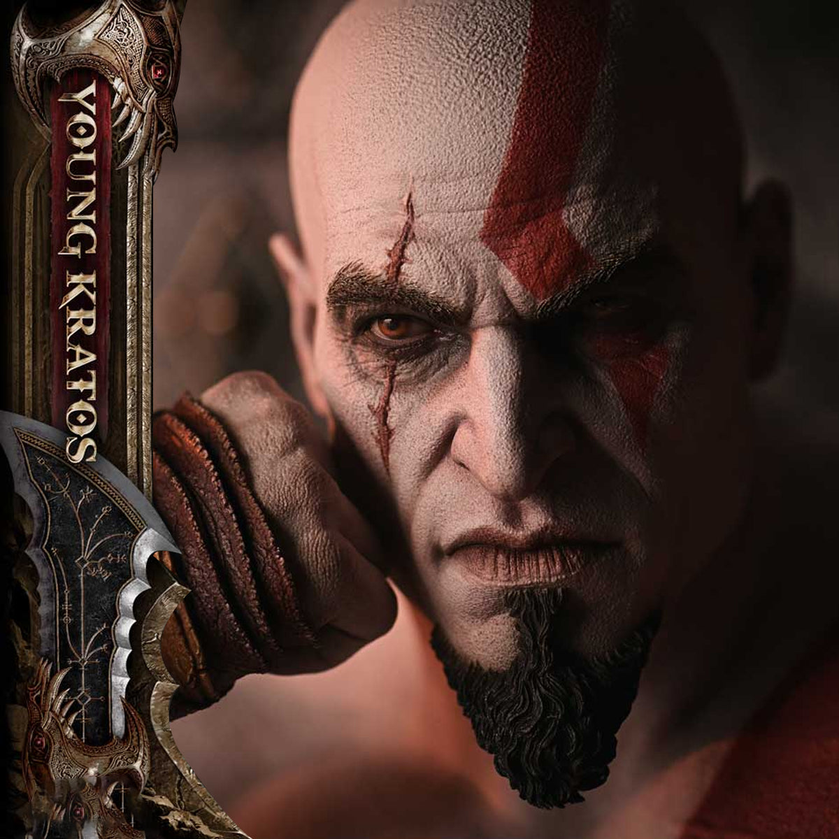 Throne Legacy God of War: Ragnarok Young Kratos