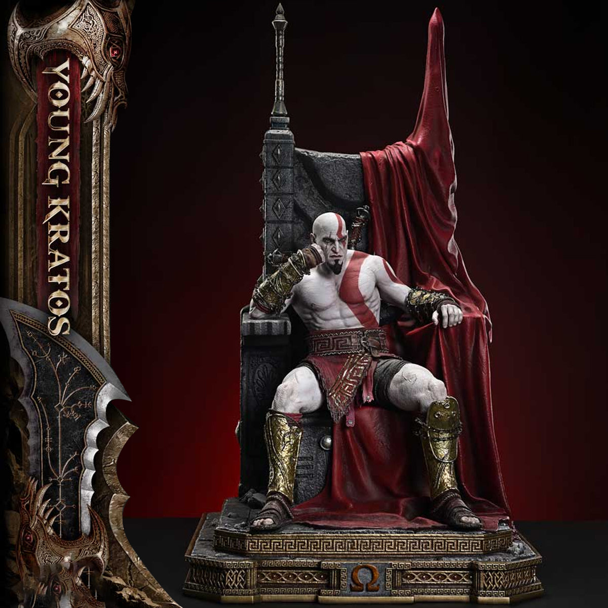 Throne Legacy God of War: Ragnarok Young Kratos