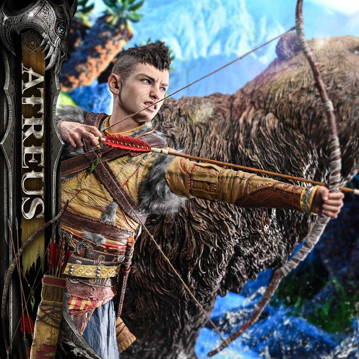Real Elite Masterline God of War: Ragnarok Atreus Deluxe version (REMGOW-03D)