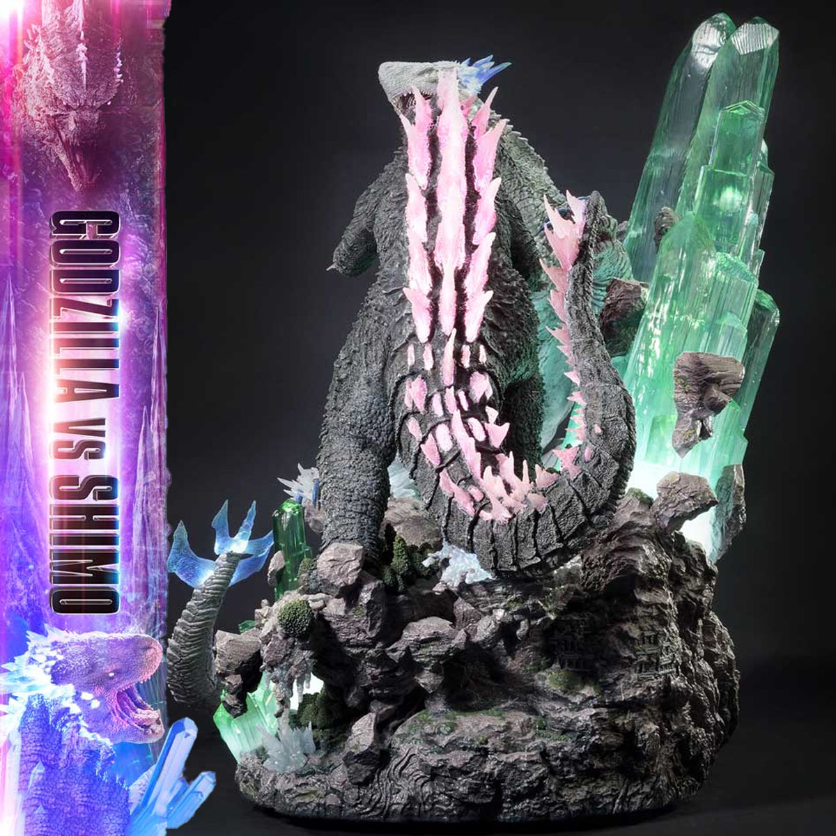 Ultimate Diorama Masterline Godzilla x Kong: The New Empire Godzilla vs. Shimo