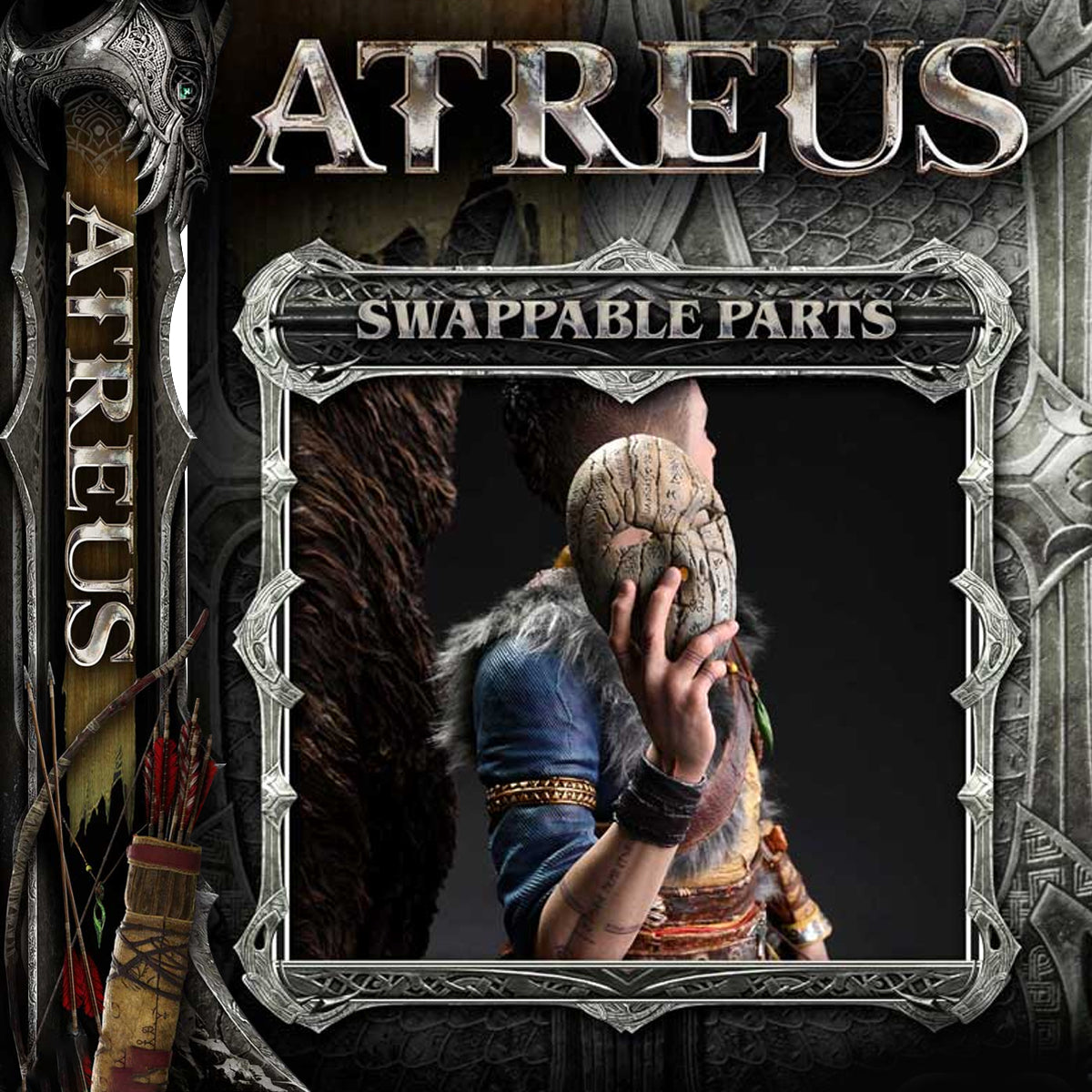 Real Elite Masterline God of War: Ragnarok Atreus DX Bonus version (REMGOW-03DXS)