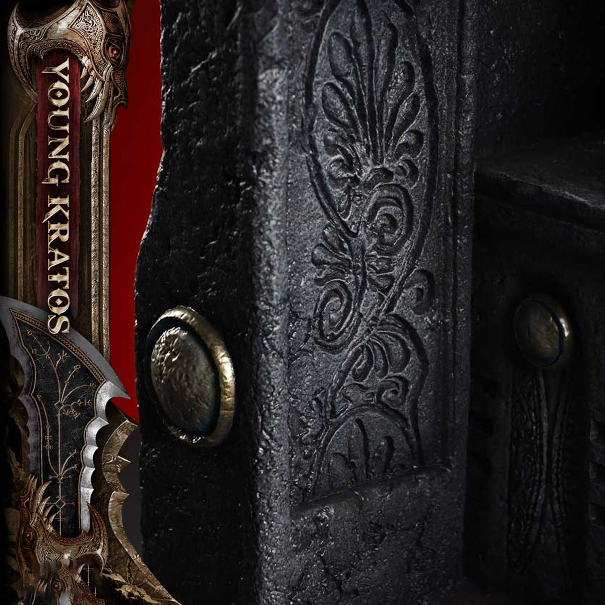 Throne Legacy God of War: Ragnarok Young Kratos