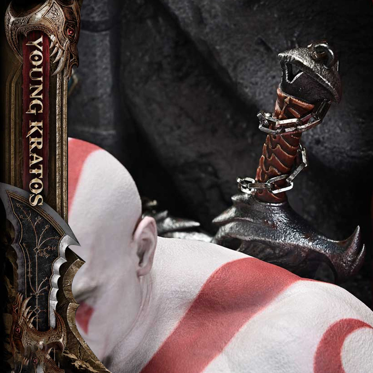 Throne Legacy God of War: Ragnarok Young Kratos