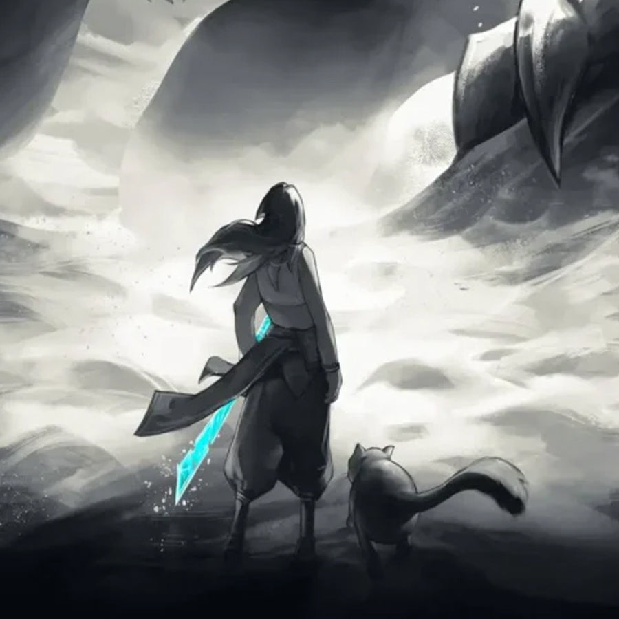 Tekkusai The Beast Glass Mousepad
