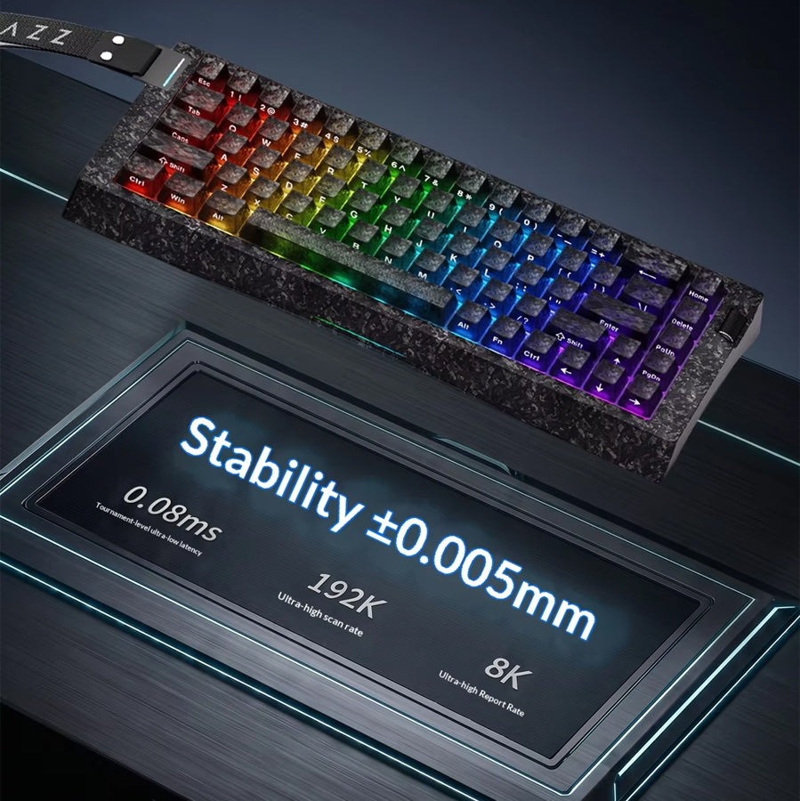 Ajazz AK680 V3 RGB Wired 68-Keys Magnetic Keyboard
