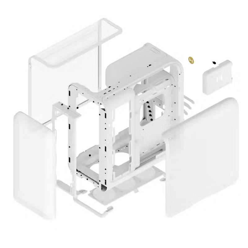 Hyte X50 Air Full-Coverage Micro-Mesh ATX Mid-Tower Modern Case