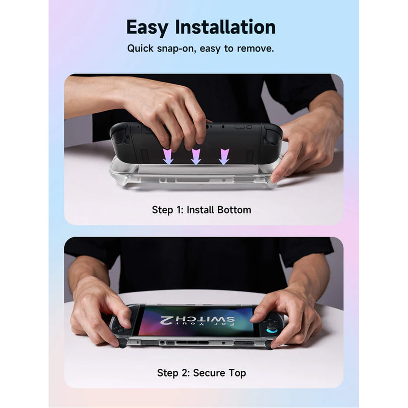 JSAUX Integrated Soft TPU Protective Case for Nintendo Switch 2